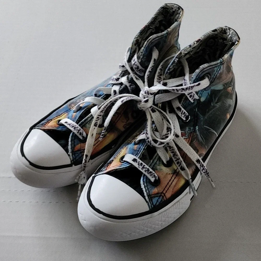 Converse Justice League Superman Batman Chuck Taylor All-Star High Youth Size 1